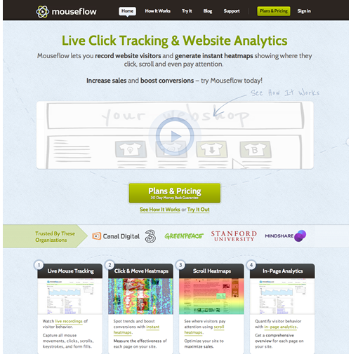 mouseflow Mouseflow Conversion Optimisation Tool