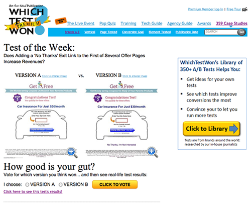 whichtestwon Which Test Won Conversion Optimisation